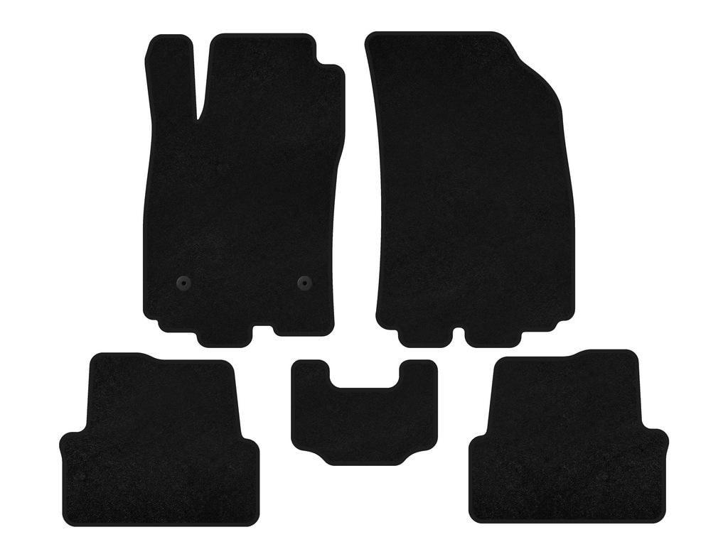 Коврики автомобильные текстильные HB Digital Designs Premium для Chevrolet Sonic 2011-2022 гг. Черный (147426)