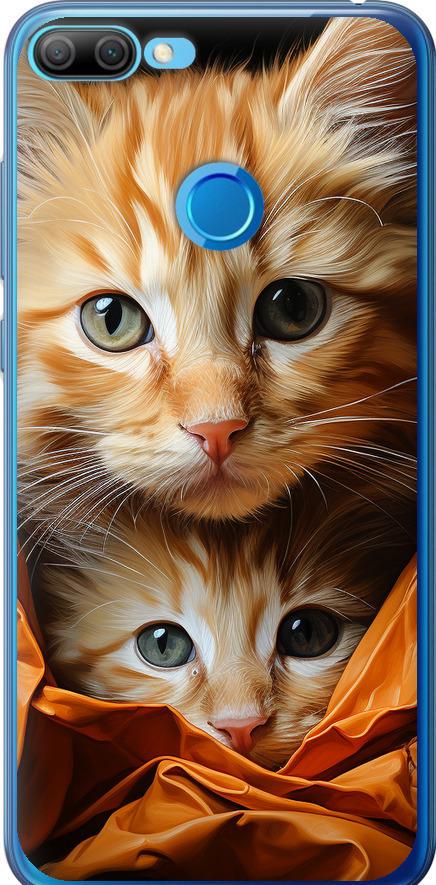 Чехол на Huawei Honor 9i Котики 2 (5664u-1853-42517) Чехол на Huawei Honor 9i Котики 2 (5664u-1853-42517)