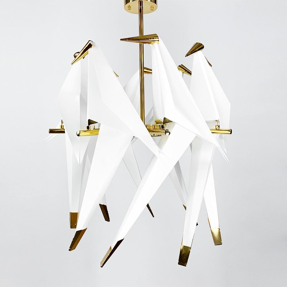 Люстра-композиція з восьми птахів (AS 145/8) - фото 2 Люстра-композиція з восьми птахів (AS 145/8) - фото 2