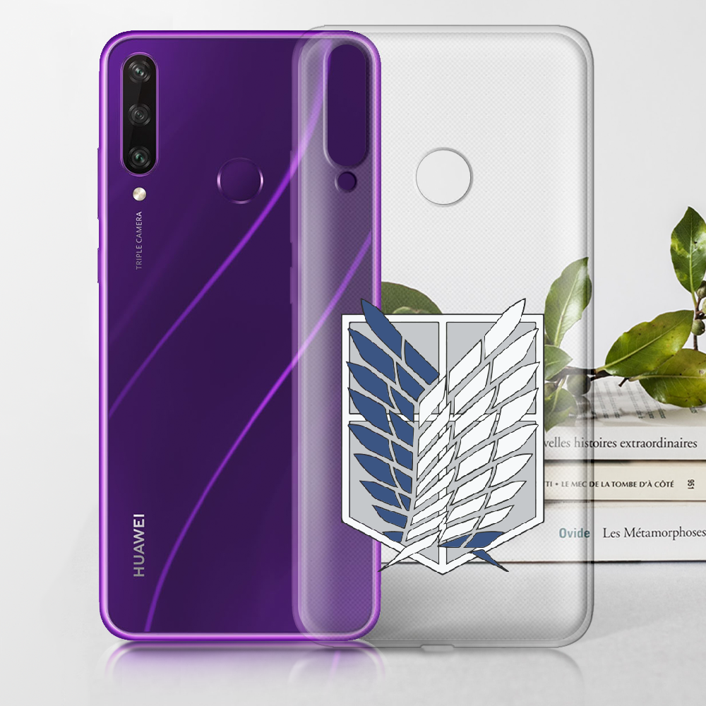 Чохол BoxFace Huawei Y6p Атака Титанів Крила Свободи Прозорий силікон (40017-bk88-40017) - фото 2