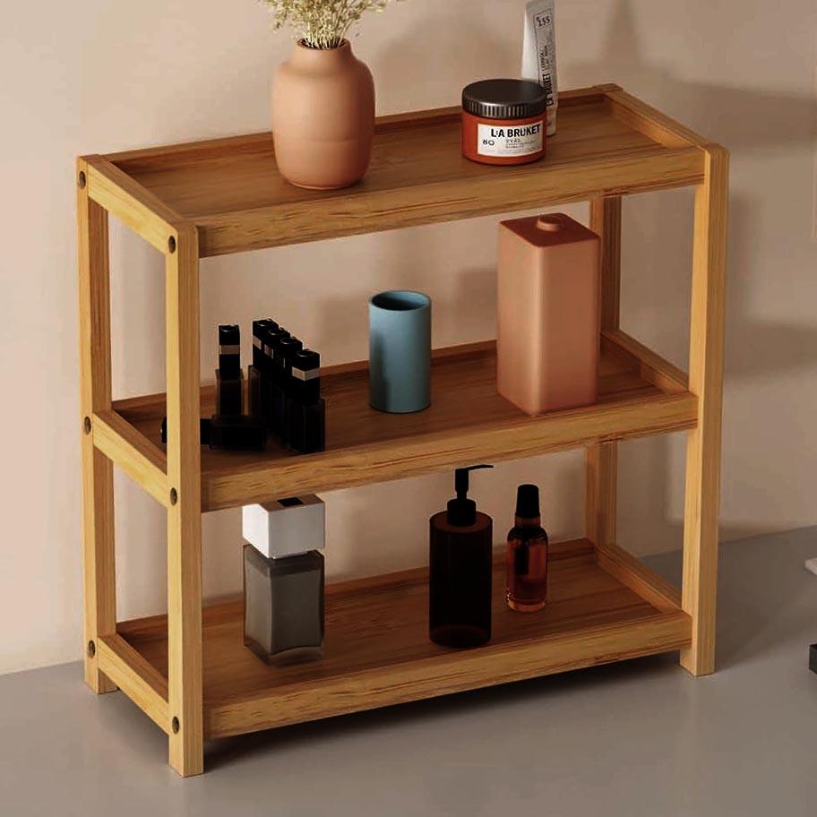 Полка для ванной настольная из дерева Маплан Сиена (ВНО-003905) Полка для ванной настольная из дерева Маплан Сиена (ВНО-003905)