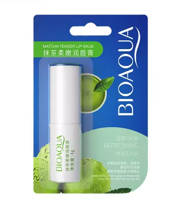 Бальзам для губ BIOAQUA Refreshing Matcha Увлажняющий 4 г (24199500)