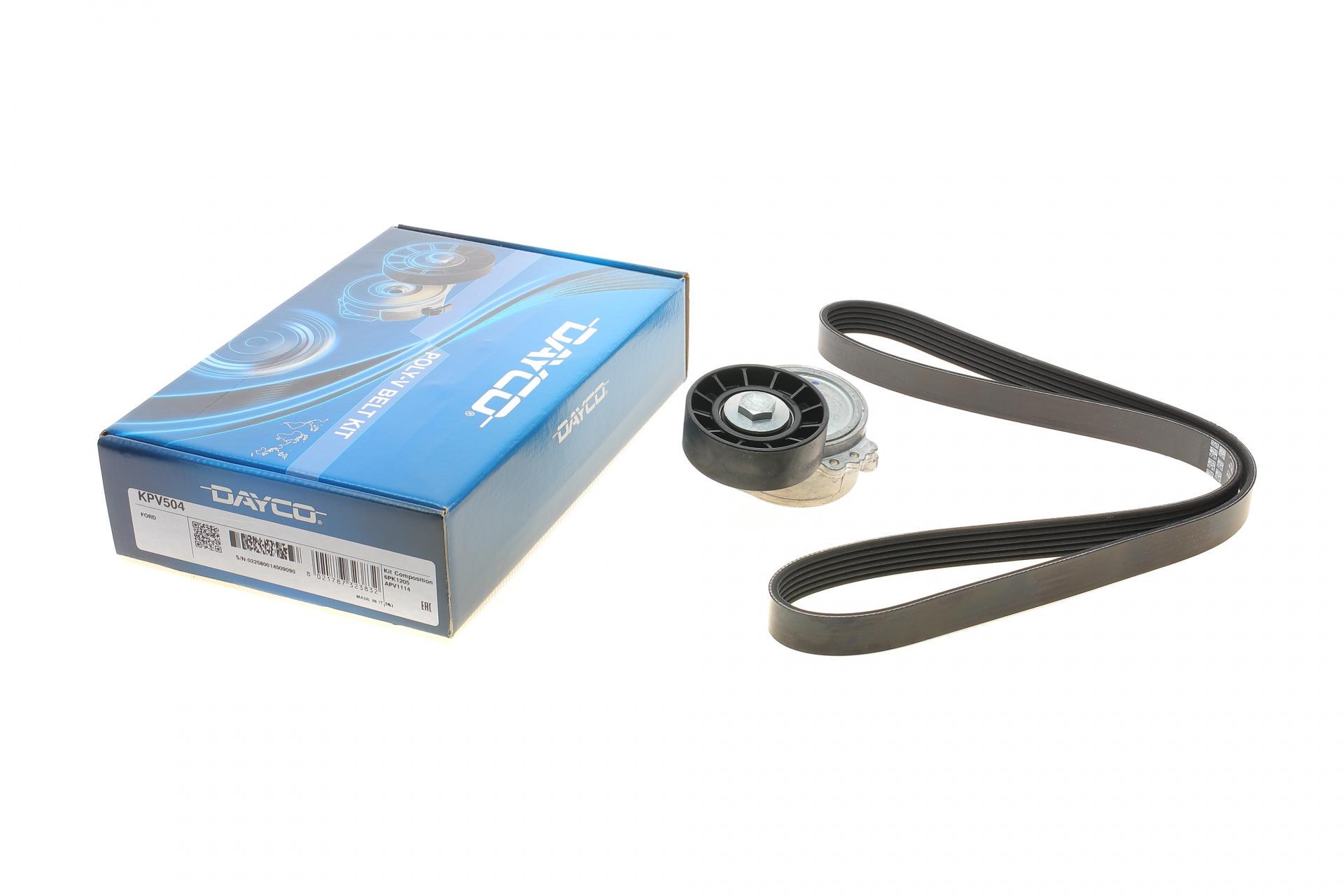Комплект ремня генератора DAYCO Ford Galaxy 2.0D 06-15 (KPV504)