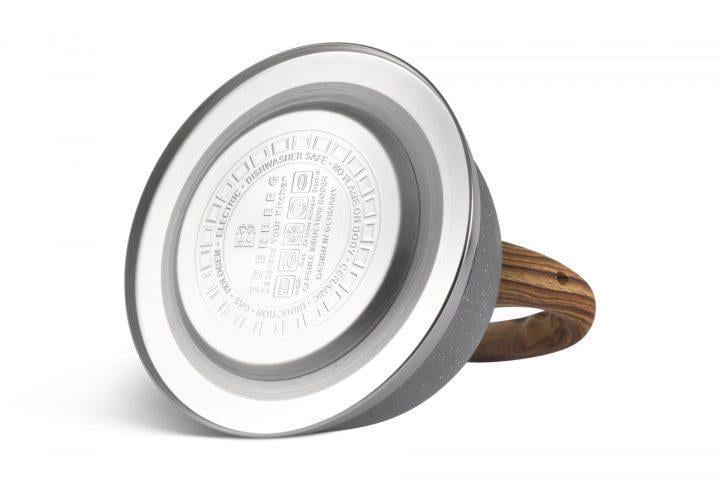 Чайник со свистком Edenberg EB-8852 из нержавеющей стали 3 л Серый (57-46-EB-8852-3) - фото 3