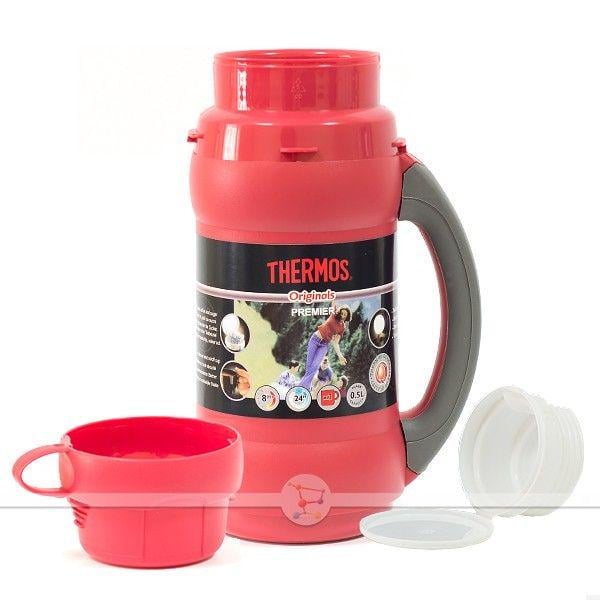 Термос Thermos 0,5 л Червоний (34-50 red) - фото 3