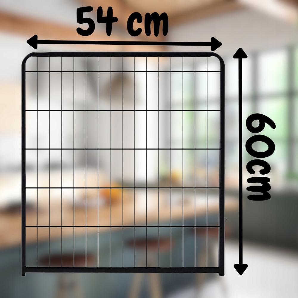 Манеж для собак/котов/кроликов Vendomia металлический 6 панелей 54x60 см (21194) - фото 3