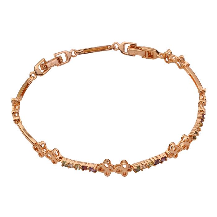 Браслет с цирконами X70612 Italina Разноцветные