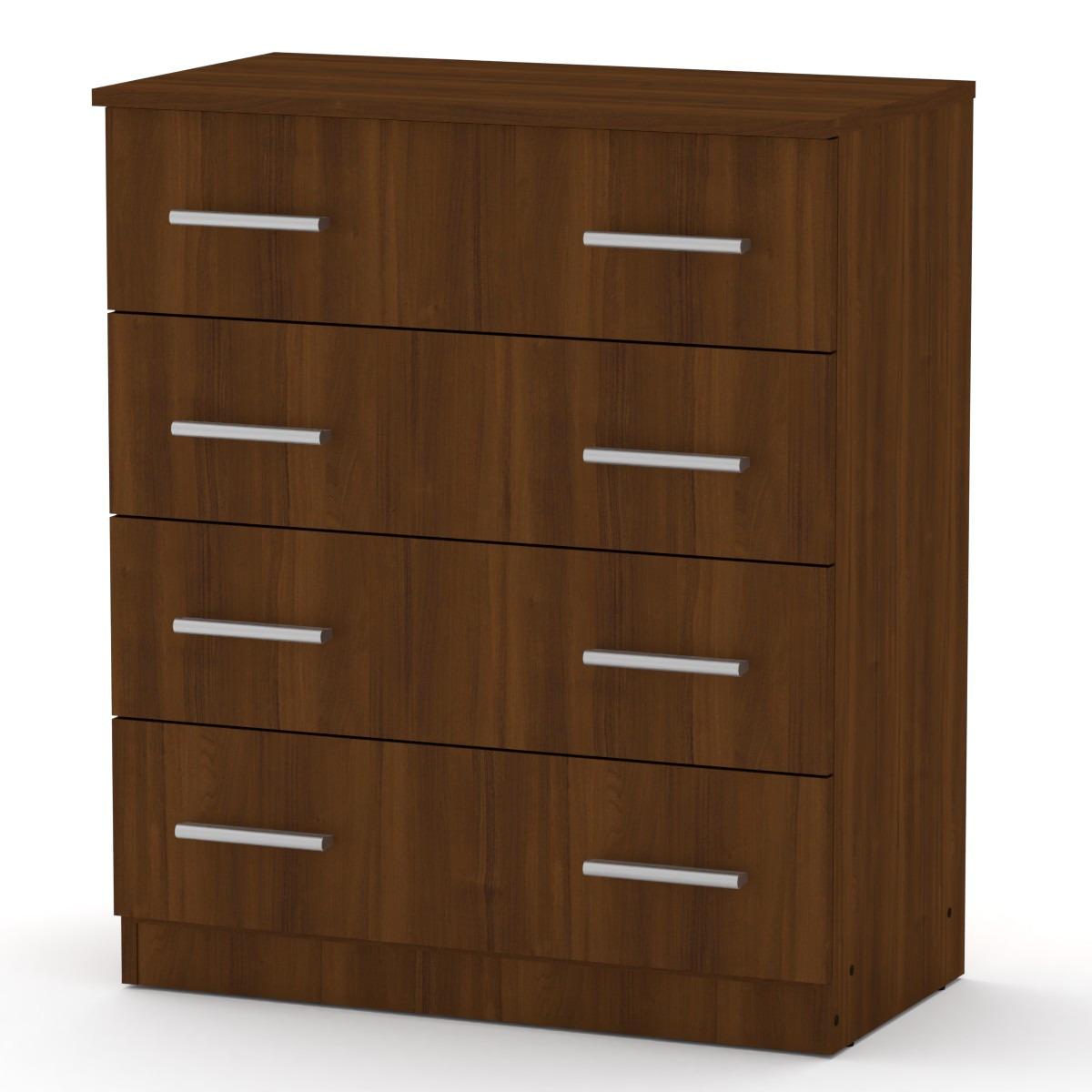 Комод Компанит-4Б П Орех (642_komp_G_NM)