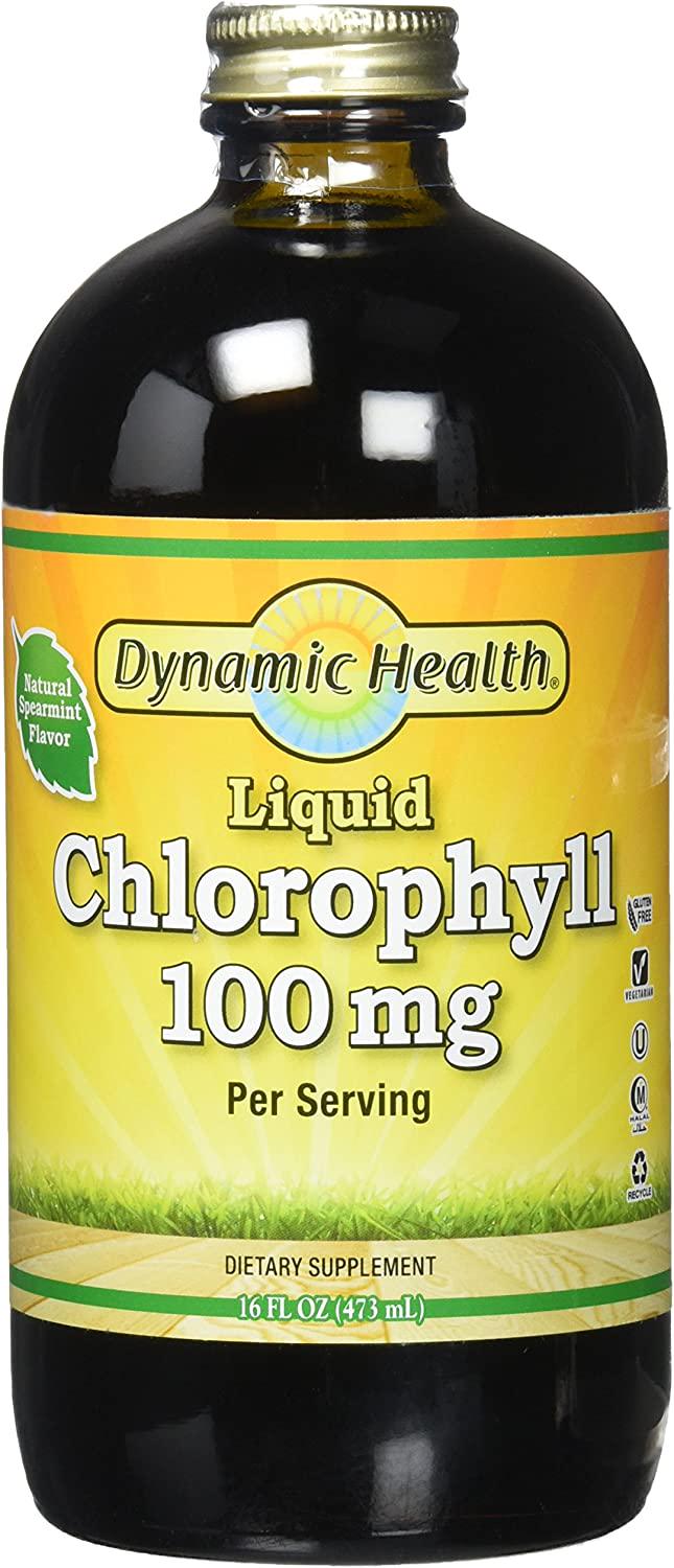 Хлорофилл Dynamic Health Liquid Natural Spearmint 100 мг 473 мл (00000036008)