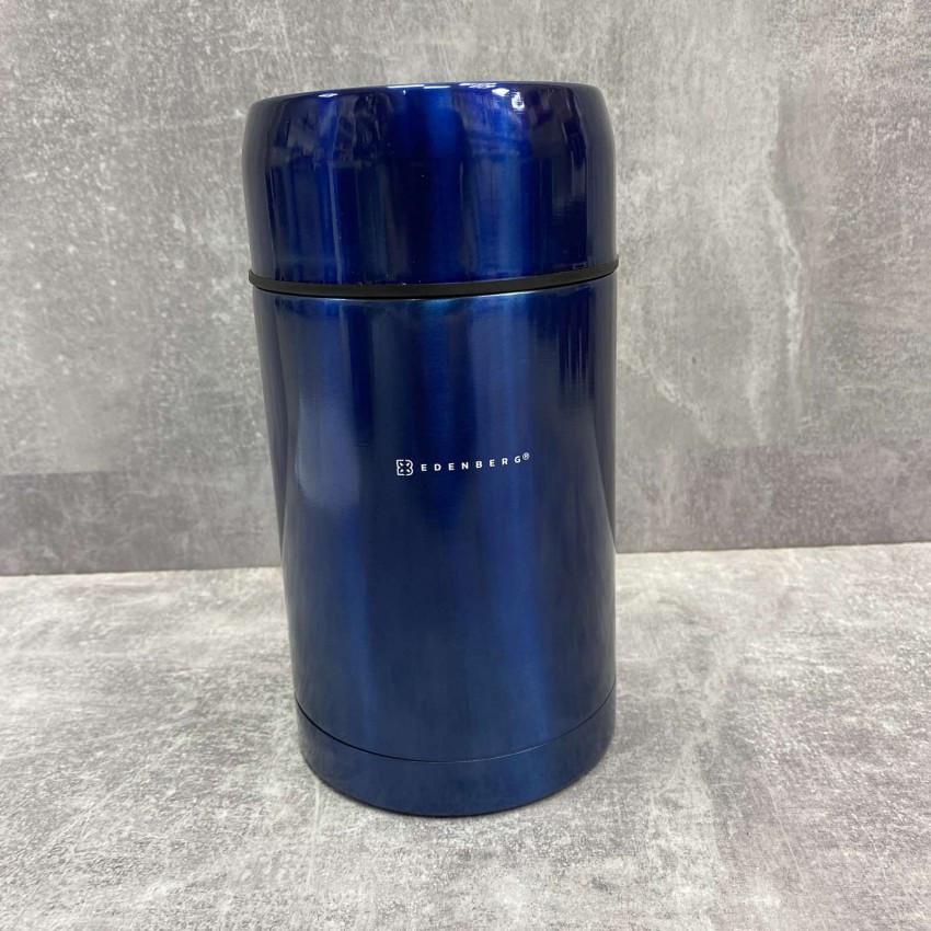 Термос пищевой Edenberg EB-3509 800 мл Синий (1710199554) - фото 1 Термос пищевой Edenberg EB-3509 800 мл Синий (1710199554) - фото 1