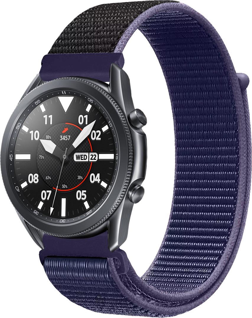 Ремешок нейлоновый Sport Loop для Galaxy Watch 3 45 мм Midnight Blue (16389-4D)