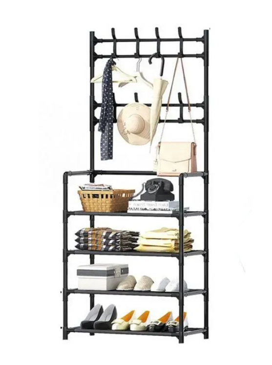 Вешалка с полками для обуви New Simple Rack