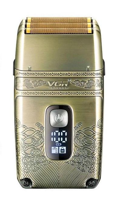 Електробритва професійна VGR V-335 Shaver з трьома ножовими блоками (ws15946)