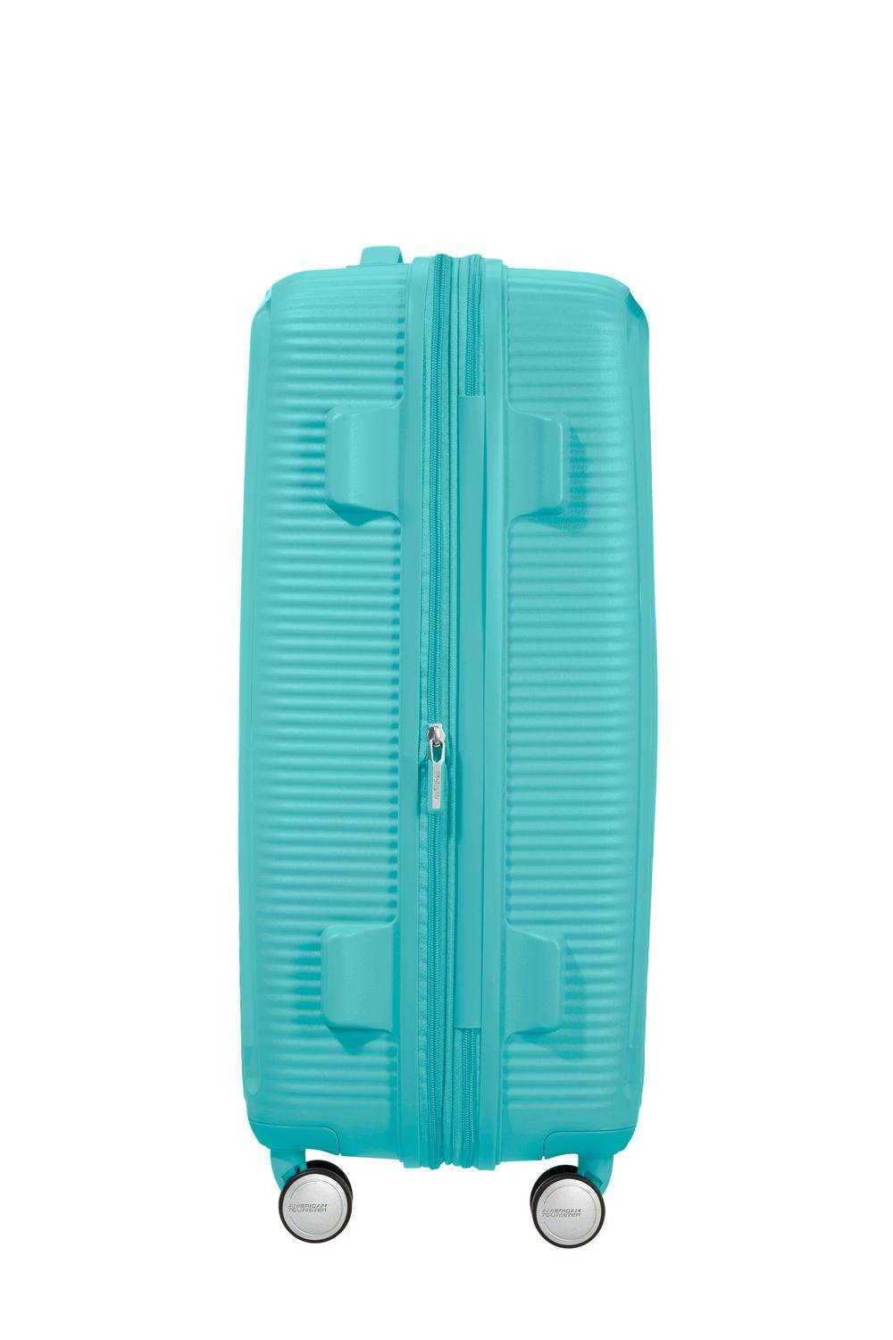 Валіза з розширенням American Tourister Soundbox 67x46,5x29/32 см Бірюзова (32G-21002) - фото 7