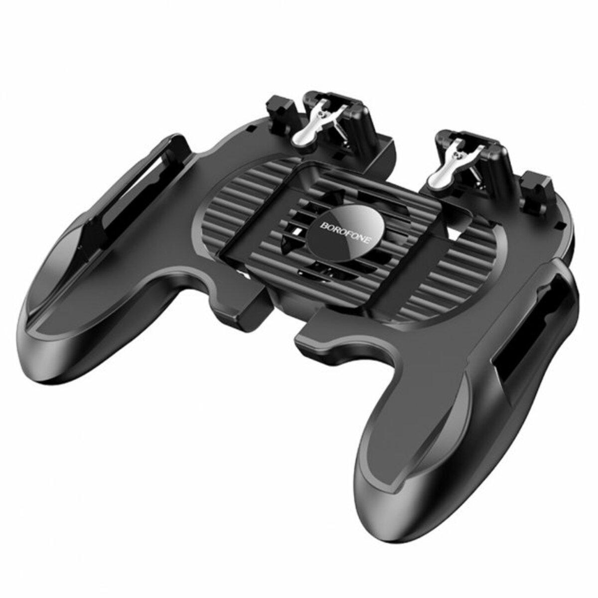 Контролер-джойстик ігровий для телефону Borofone BG3 Warrior Cooling Gamepad Black (BG3B) Контролер-джойстик ігровий для телефону Borofone BG3 Warrior Cooling Gamepad Black (BG3B)
