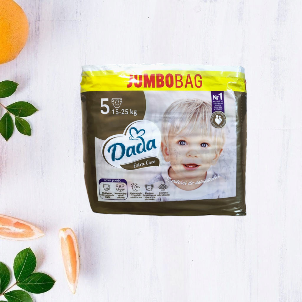 Підгузки Dada Extra Care Jumbo Bag 5 15-25 кг 77 шт.