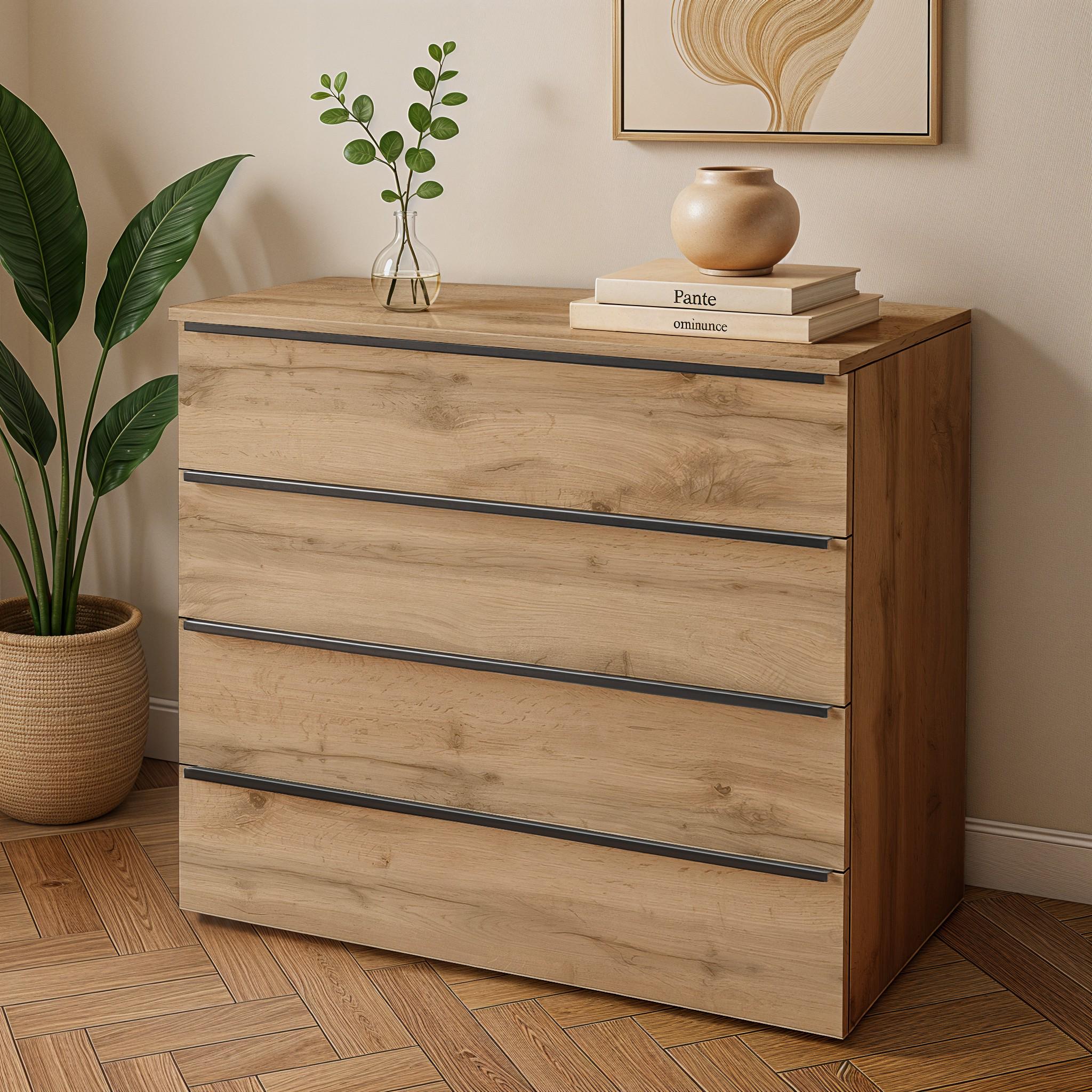 Комод на 4 шухляди FTX-4 1000х544х1014 мм Дуб Аппалачі - фото 1 Комод на 4 шухляди FTX-4 1000х544х1014 мм Дуб Аппалачі - фото 1