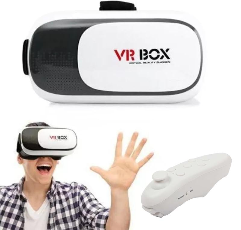 Окуляри віртуальної реальності для телефону VRBOX 2.0 та бездротовий геймпад (1e24b1ec) - фото 2