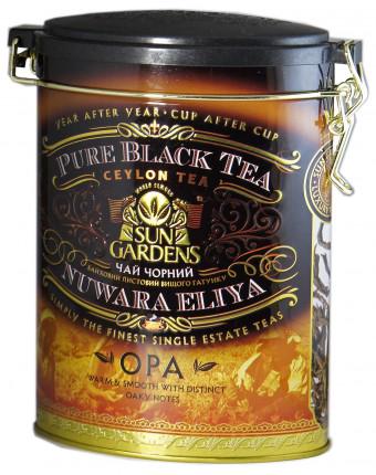 Чай чорний Sun Gardens OPA 100 г з/б овал