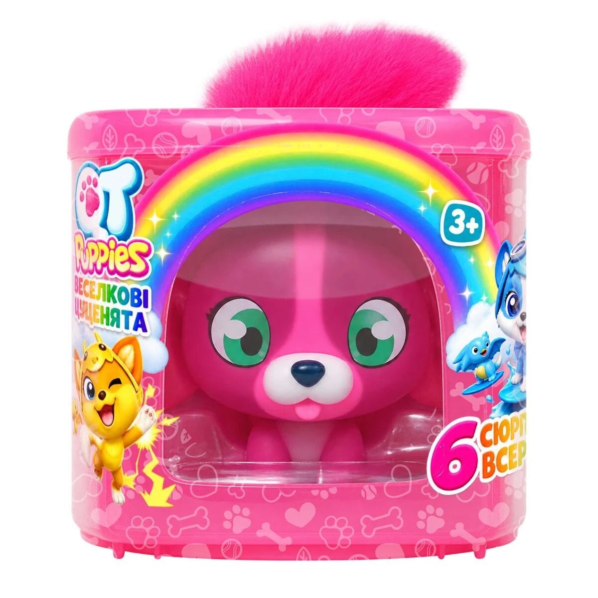 Игровой набор QT Puppies S2 Щенок Астра с домиком и 6 аксессуарами (451003-6)