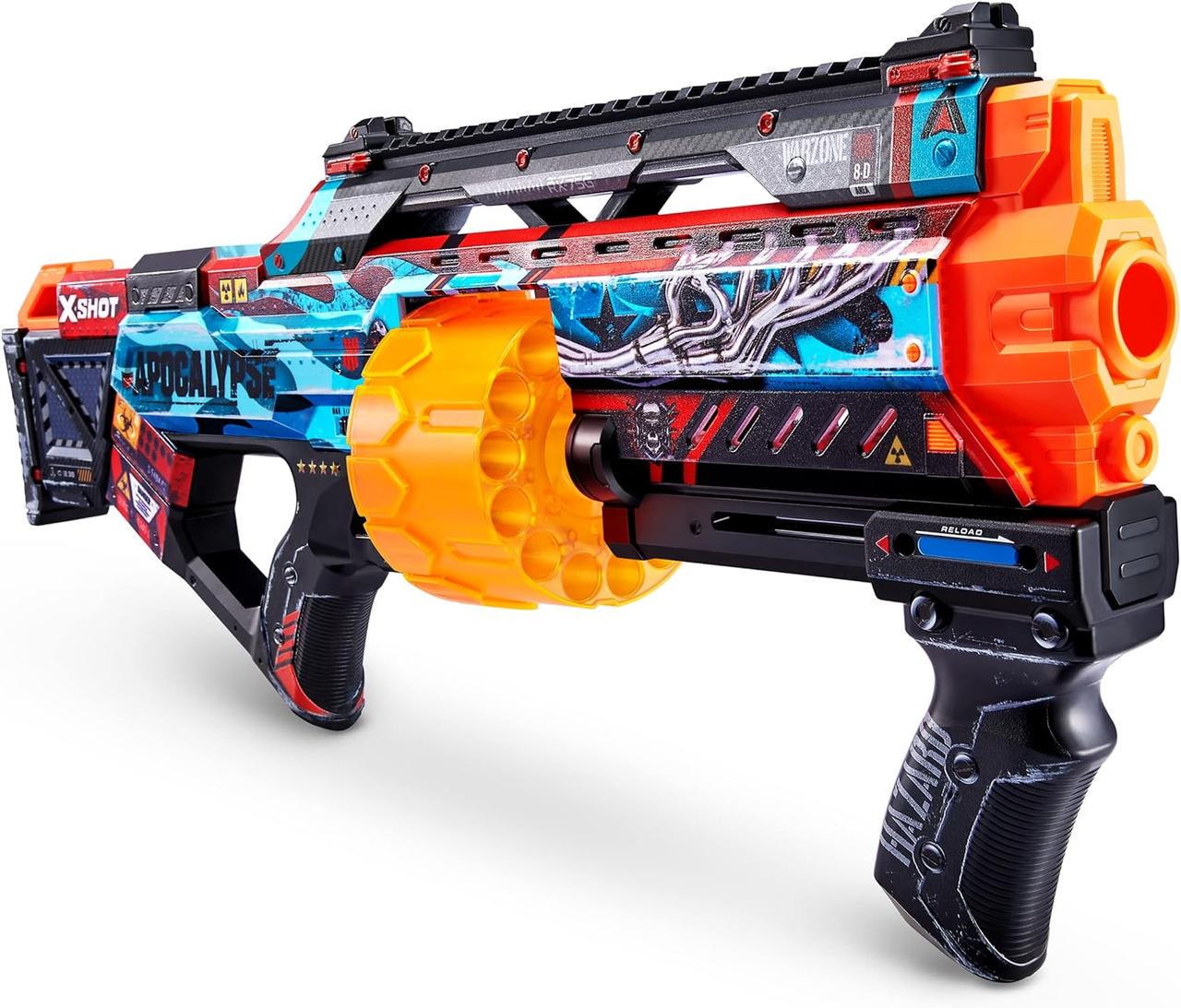 Дитячий бластер Zuru XShot Skins Last Stand Foam Dart Blaster Apocalypse (2046122282) - фото 1 Дитячий бластер Zuru XShot Skins Last Stand Foam Dart Blaster Apocalypse (2046122282) - фото 1