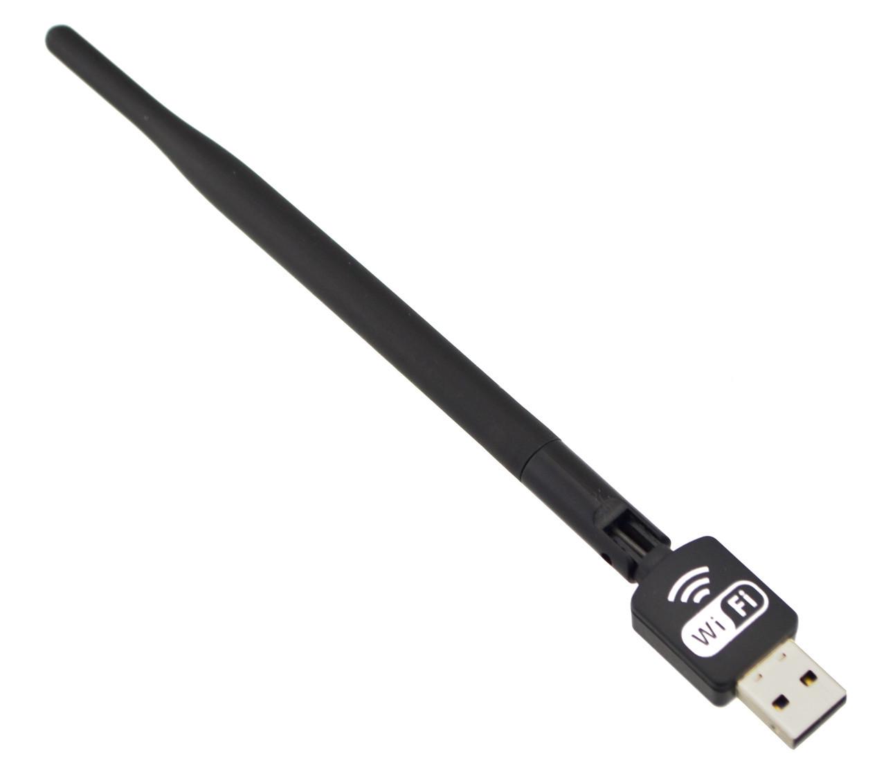 Адаптер мережевий Wi-Fi Pix-Link LV-UW10 802.11n USB з антеною (3_4177) - фото 2