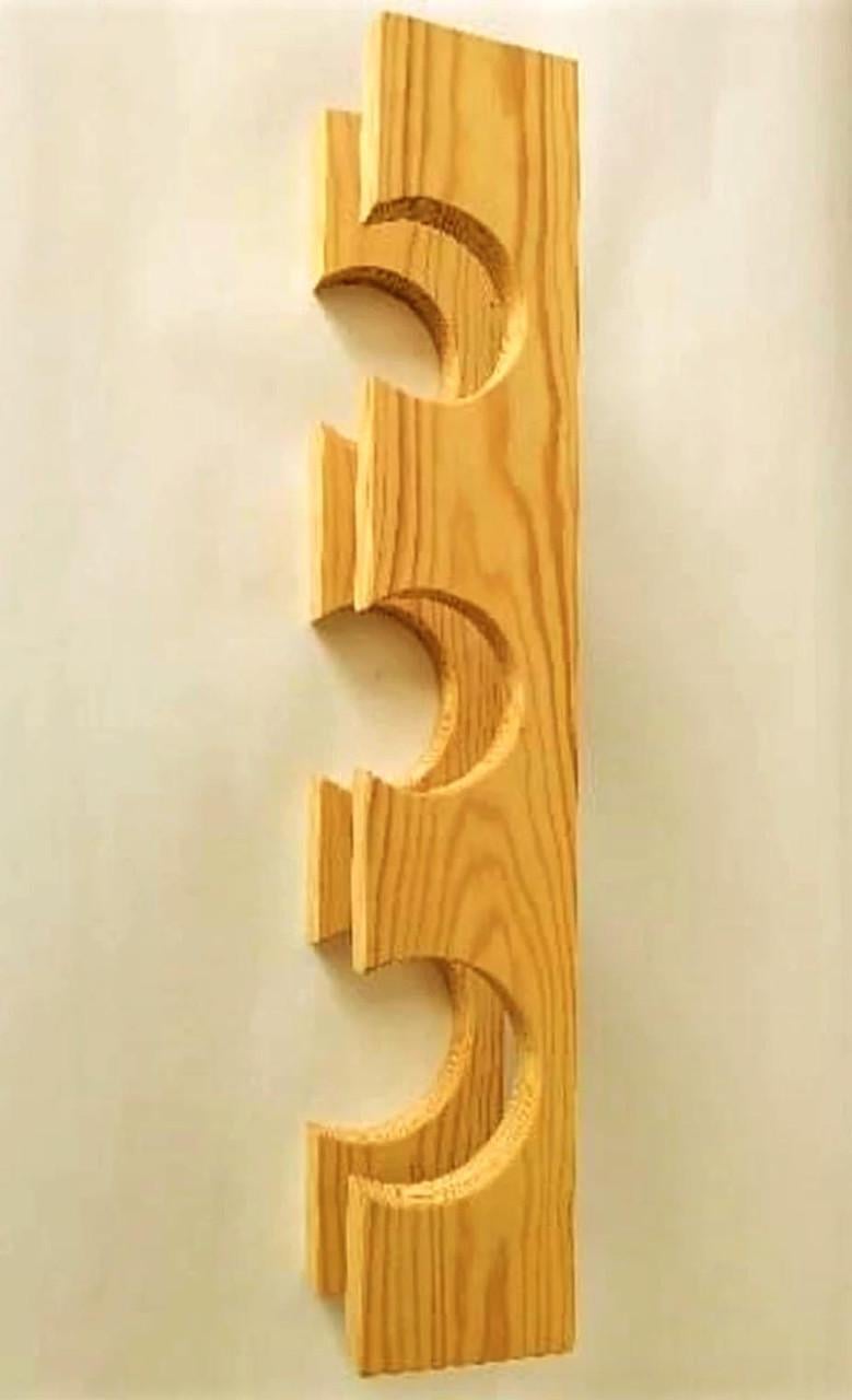 Полка для вина настенная из дерева Ториде Карри (ПНК-005403)