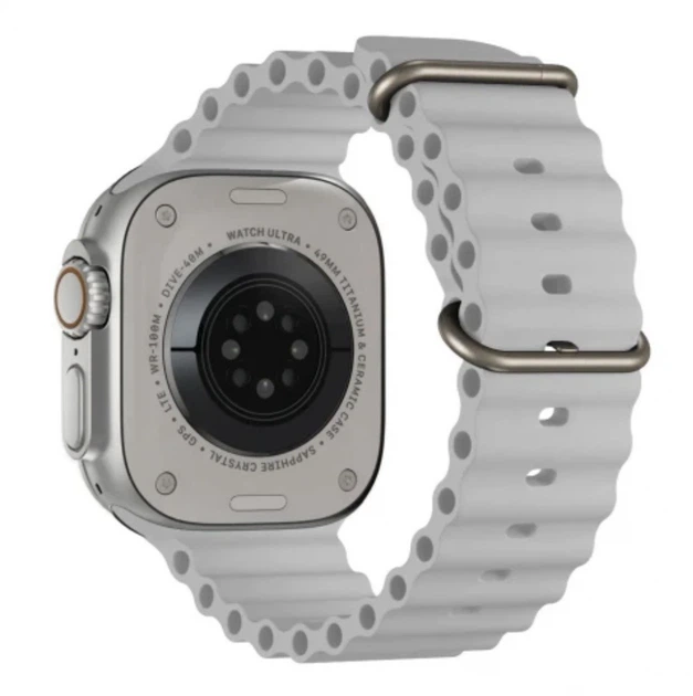 Ремінець CASE LAB Ocean Band for Apple Watch 42/44/45/49 мм Gray (м00244) Ремінець CASE LAB Ocean Band for Apple Watch 42/44/45/49 мм Gray (м00244)