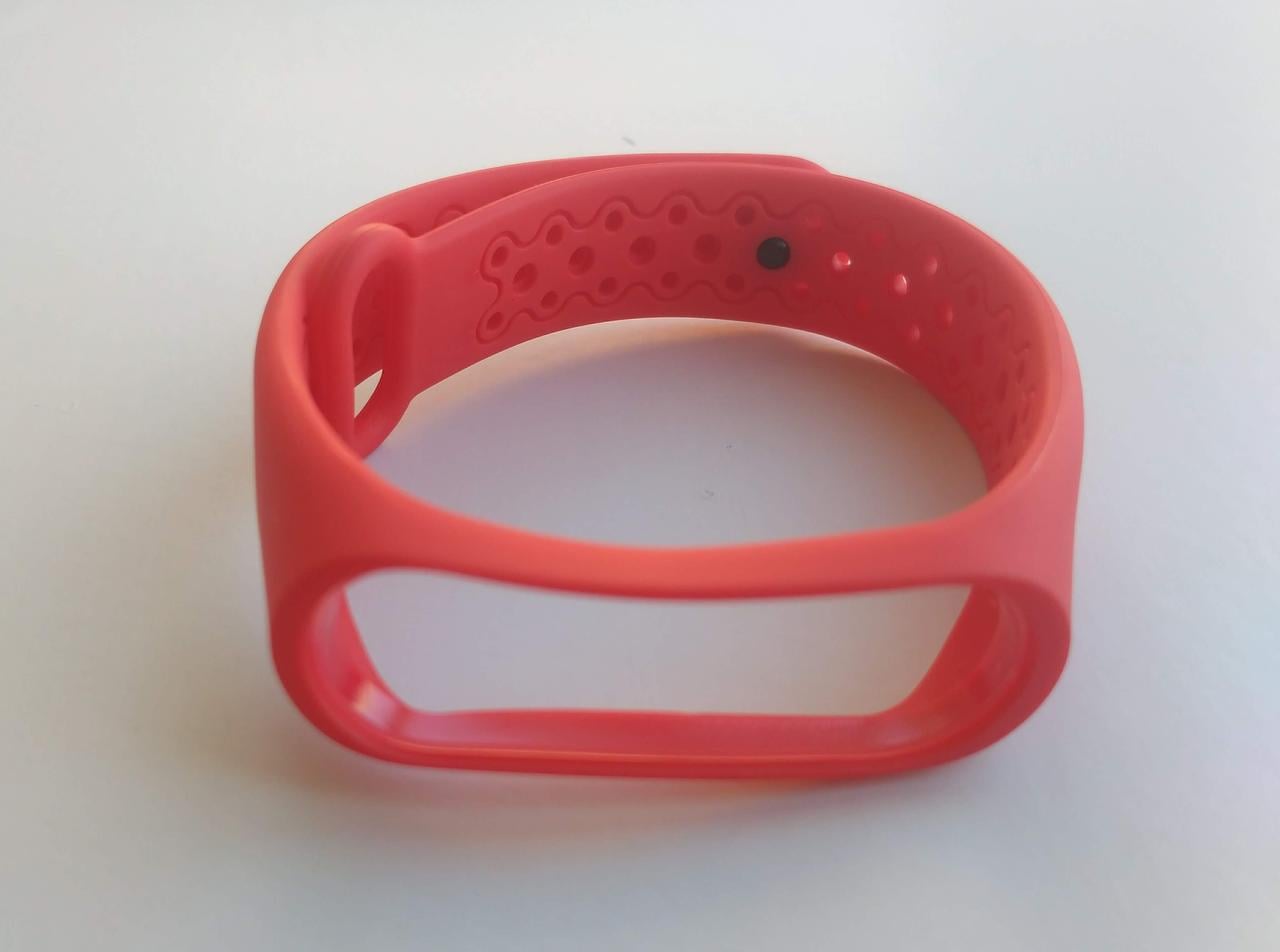 Ремешок для смарт-часов Xiaomi Mi Band 4/3 MiJobs Sport Light силиконовый Красный (1703P)