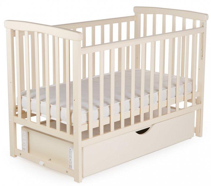 Ліжечко трансформер дитяче Bimbi з ящиком Ваніль Ліжечко трансформер дитяче Bimbi з ящиком Ваніль