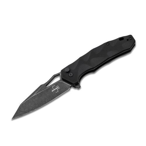 Ніж складаний Boker Plus Kirke Nitro-V 201 мм Button Lock Black (01BO636) - фото 2 Ніж складаний Boker Plus Kirke Nitro-V 201 мм Button Lock Black (01BO636) - фото 2