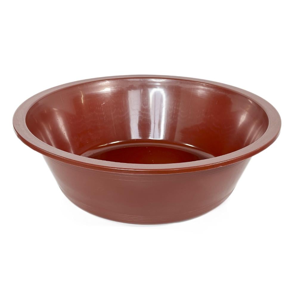 Миска SNMZ ECO пластикова кругла 55 л Цегляний