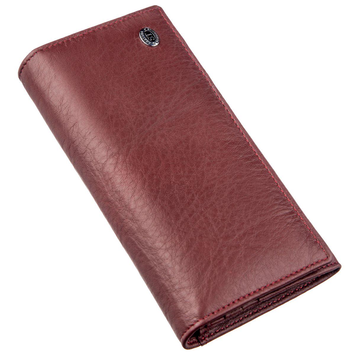 Кошелек женский ST Leather 18855 кожа Красный