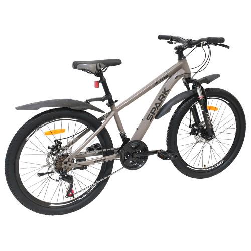 Велосипед Spark PLAYER колеса 24"/сталева рама 13" Сірий (26351986) - фото 4 Велосипед Spark PLAYER колеса 24"/сталева рама 13" Сірий (26351986) - фото 4