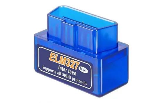 Сканер автомобильный ELM327 OBD2 v1.5 Windows/Android Bluetooth радиусом до 10 м пластиковый Синий (opt-21567) Сканер автомобильный ELM327 OBD2 v1.5 Windows/Android Bluetooth радиусом до 10 м пластиковый Синий (opt-21567)