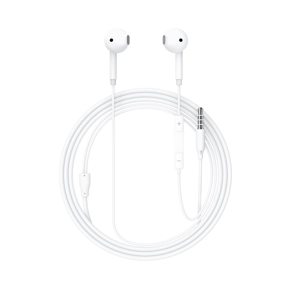 Навушники ACEFAST L14 3.5mm semi-in-ear wired earphones with mic White (6974316286707)