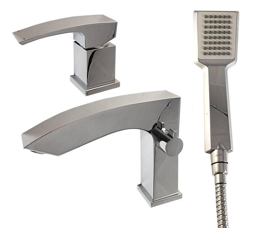 Смеситель для ванны Gappo Jacob G1107 Хром (34970)