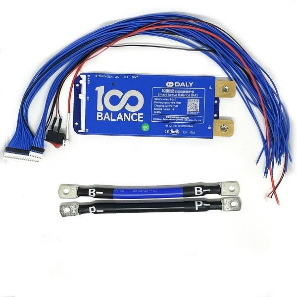 Плата Smart BMS DALY 8-24S150A without CAN +1А active balancе+BT - фото 2