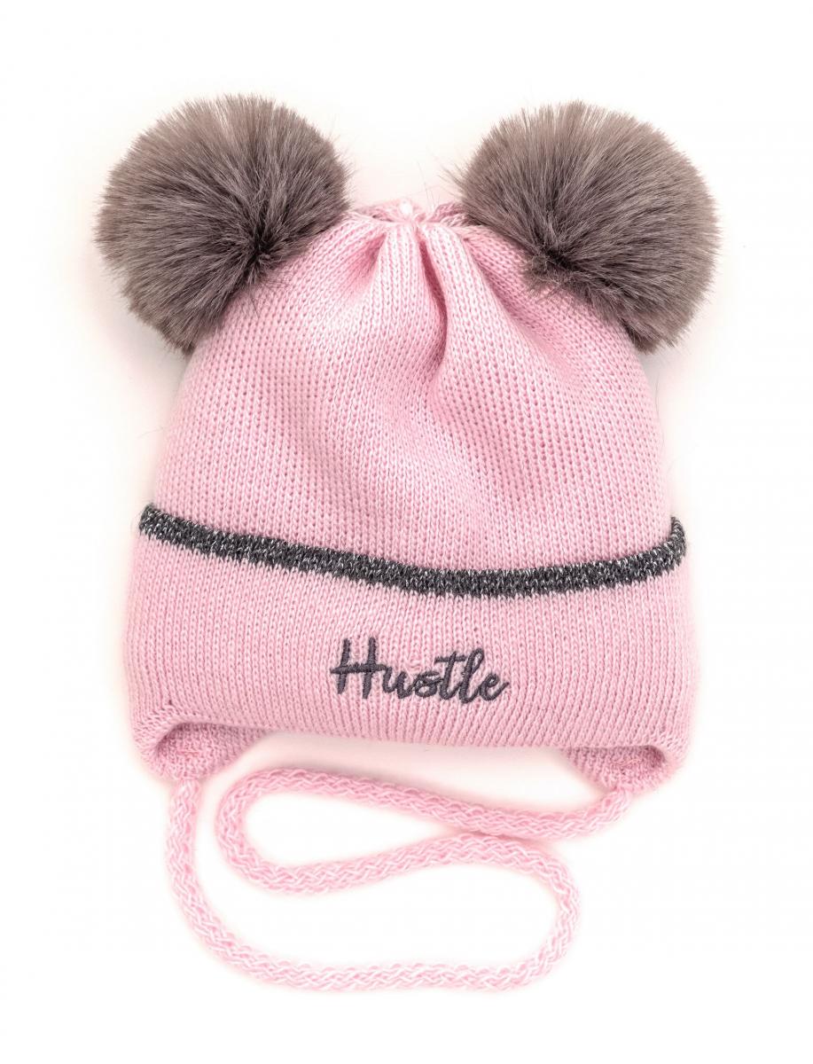 Шапка детская зимняя Alex Крошка 42-46 см Светло-розовый