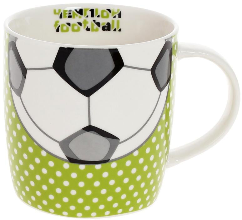 Чашка фарфоровая Football 380 мл