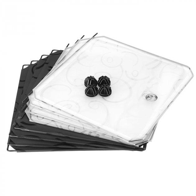 Шкаф органайзер Storage Cube Cabinet МР 26-31 пластиковый Черный (8247200) - фото 4