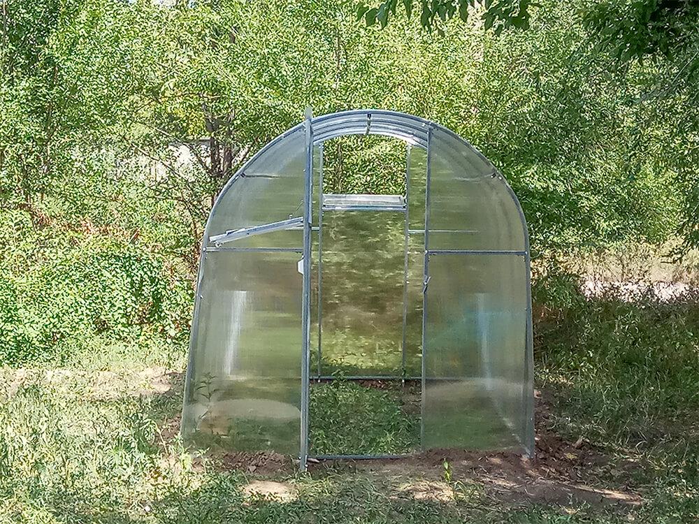 Теплиця Веган 2x3 із оцинкованої квадратної труби з полікарбонатом 4 мм - фото 7 Теплиця Веган 2x3 із оцинкованої квадратної труби з полікарбонатом 4 мм - фото 7