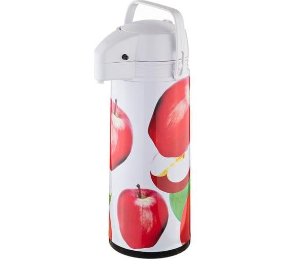 Термос с помпой Frico FRU-264-Red 1,9 л Красный (8-6-4589968)