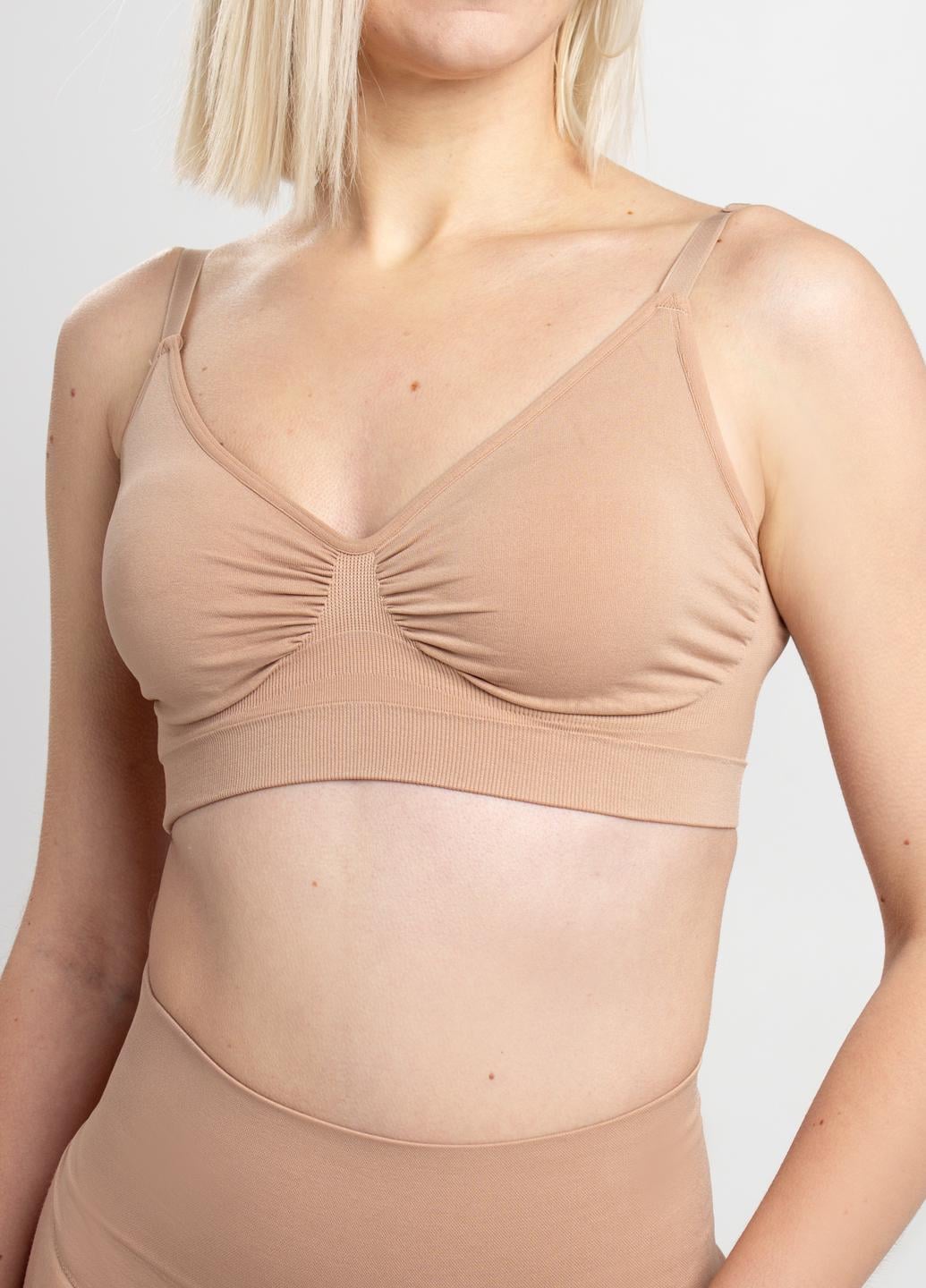 Топ жіночий Giulia BRA DOUBLE SHAPEWEAR із функцією бюстгальтера L/XL Beige/Nude (33341449)