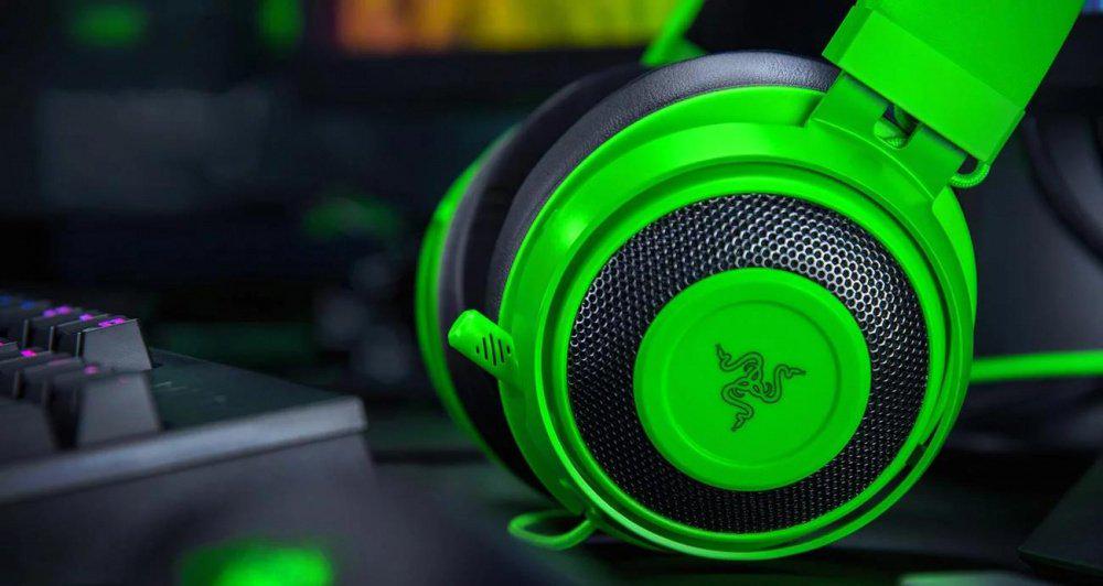 Навушники ігрові Razer Kraken Multi Platform Green (RZ04-02830200-R3M1) - фото 6