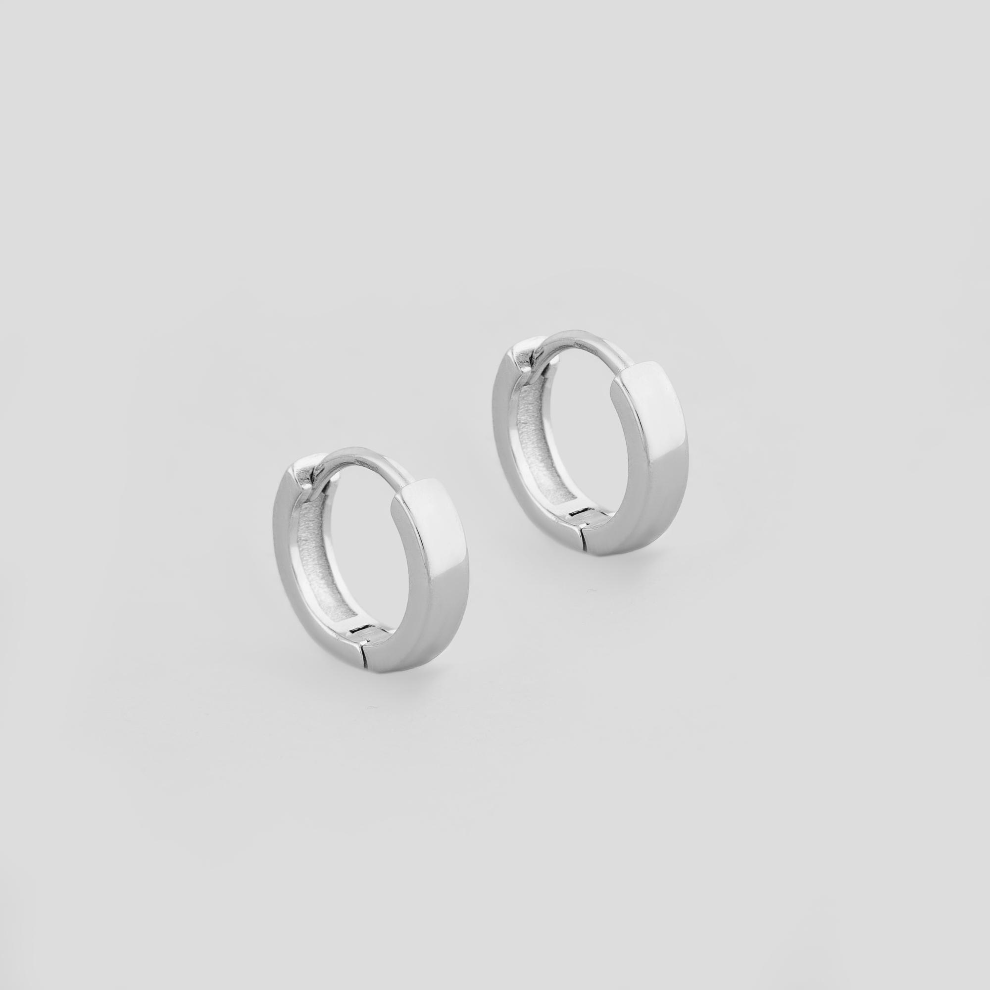 Серебряные серьги Minimal Адель (15635)