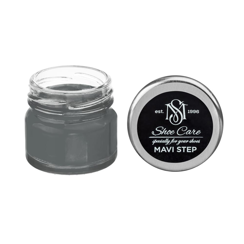Крем для взуття зі шкірозамінника MAVI STEP Custom 25 мл Темно-сірий полірований (6502-B50G) - фото 1 Крем для взуття зі шкірозамінника MAVI STEP Custom 25 мл Темно-сірий полірований (6502-B50G) - фото 1