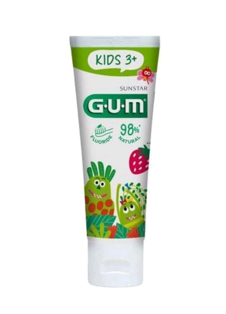 Зубная паста детская гелевая с фтором Sunstar GUM Kids с 3 лет 50 мл (5519ФР)