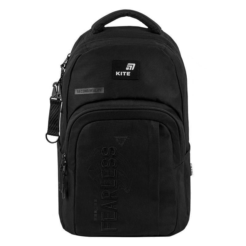 Рюкзак KITE Education teens Fearless 46x30x18 см 18 л Черный (K26-2578L)