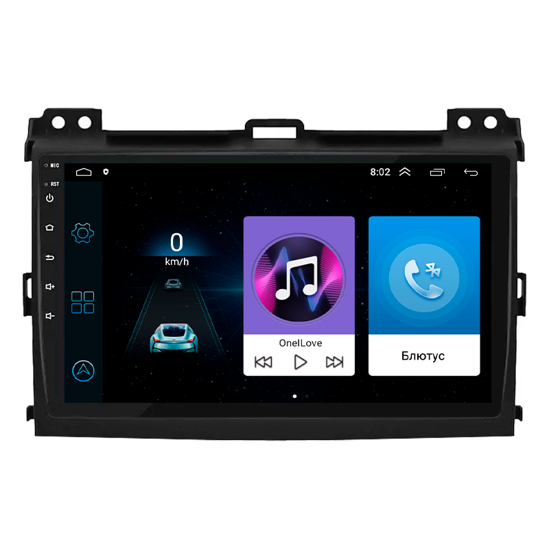 Магнитола штатная 9" Lesko для Lexus GX I 2002-2009 1/16Gb Wi-Fi GPS Base